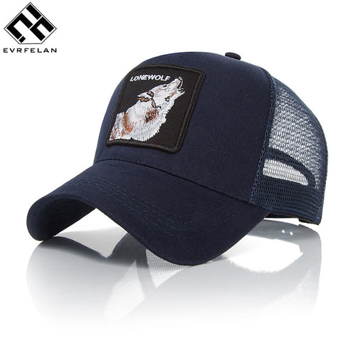 Fashion Embroidery Animal cap