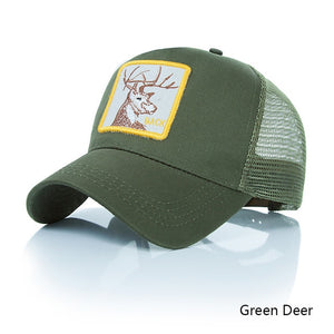 Fashion Embroidery Animal cap