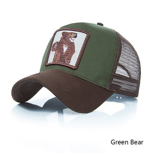 Fashion Embroidery Animal cap