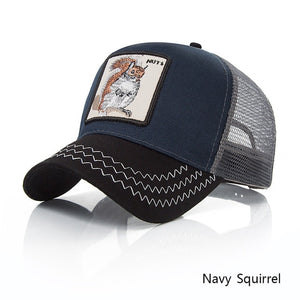 Fashion Embroidery Animal cap