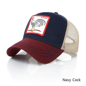 Fashion Embroidery Animal cap