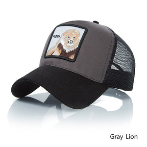 Fashion Embroidery Animal cap