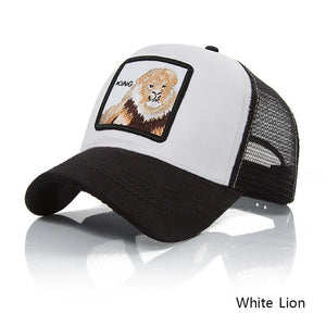 Fashion Embroidery Animal cap